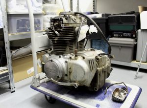 Honda CJ 250 t Motor Engine
